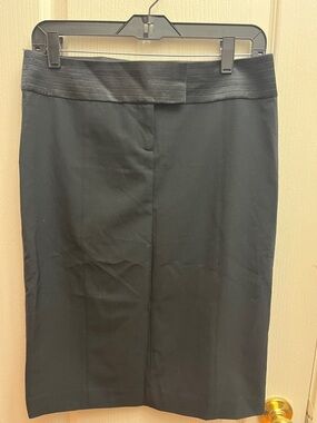 Laundry By Shelli Segal Black Pencil Skirt